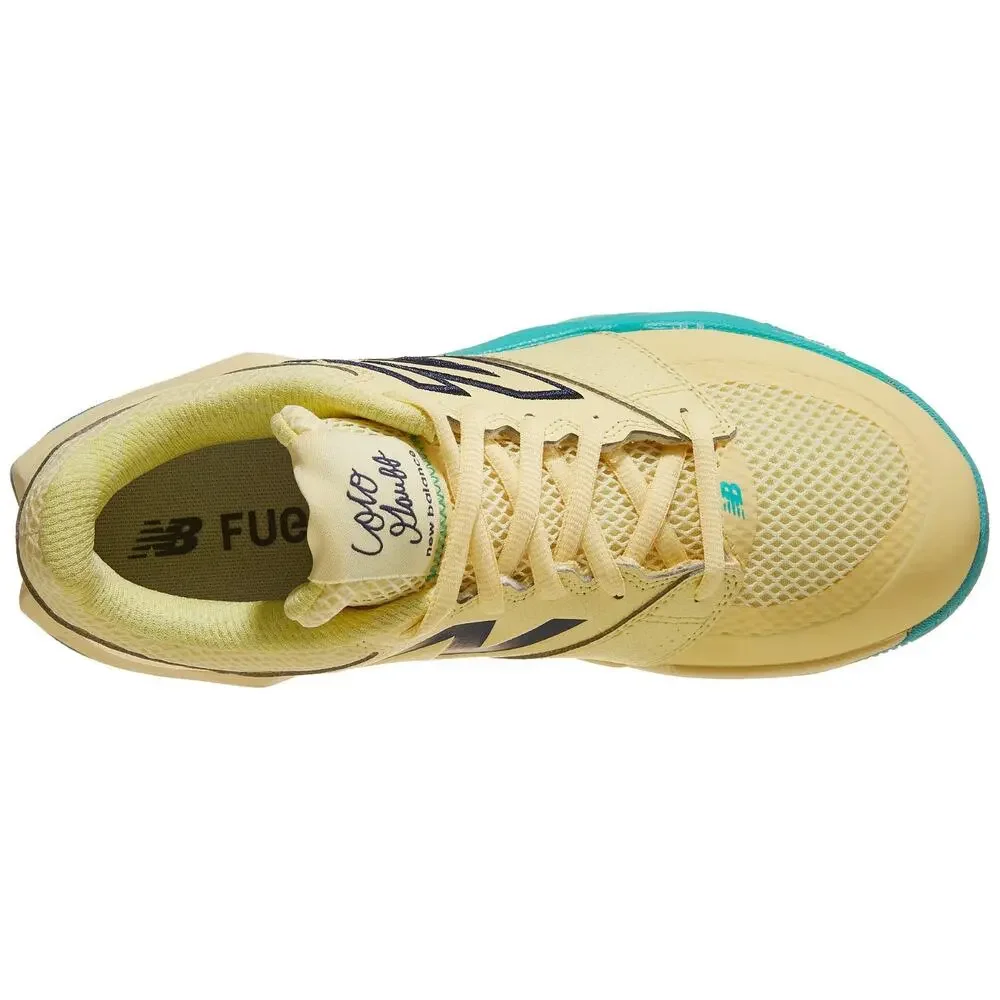 NWTNew Balance Women Tennis Shoe, Parchment/Nb Navy size 8.5 M